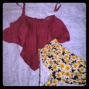 Brand new 2x bathing suit